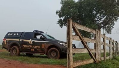 Imagem da notícia Novilha é abatida e tem carne furtada em propriedade rural de Costa Rica